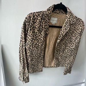 American eagle animal print jacket